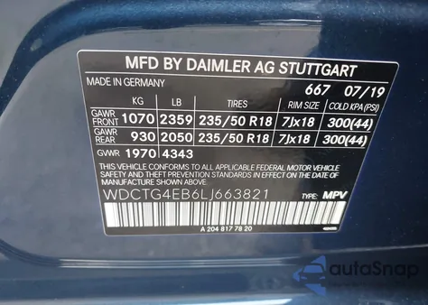 2020 Mercedes-Benz Gla 250 z USA, uszkodzony, nr VIN WDCTG4EB6LJ663821